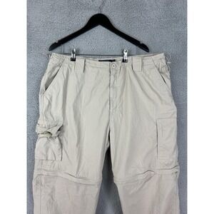 Sonoma Life + Style Pants Mens 42x30 Khaki Convertible Cargo Zip Off Hiking Mens
